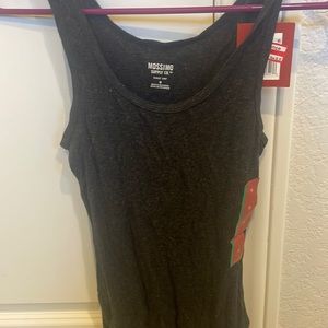 Grey with gold sparkle mossimo tank